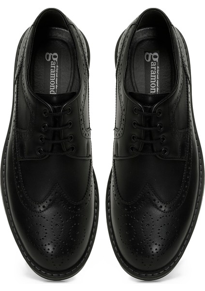 Macka-Inf 5pr Siyah Erkek Klasik Ayakkabı