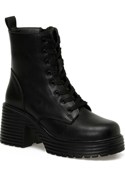 TRX24K-683 W 5pr Siyah Kadın Topuklu Bot