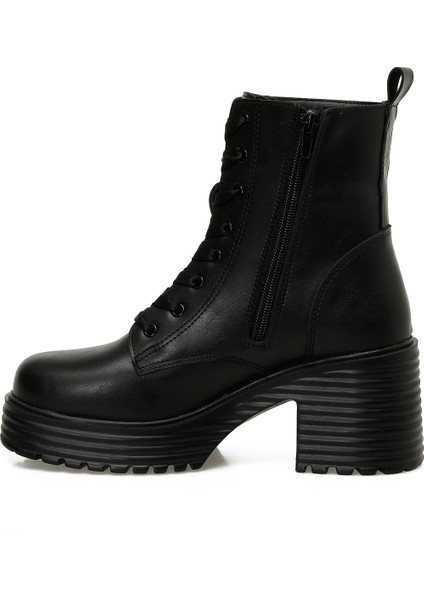 TRX24K-683 W 5pr Siyah Kadın Topuklu Bot