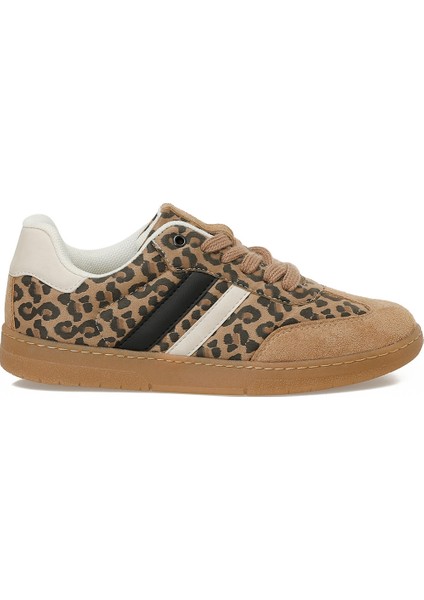 TRX24K-903 W 5pr Leopar Kadın Sneaker