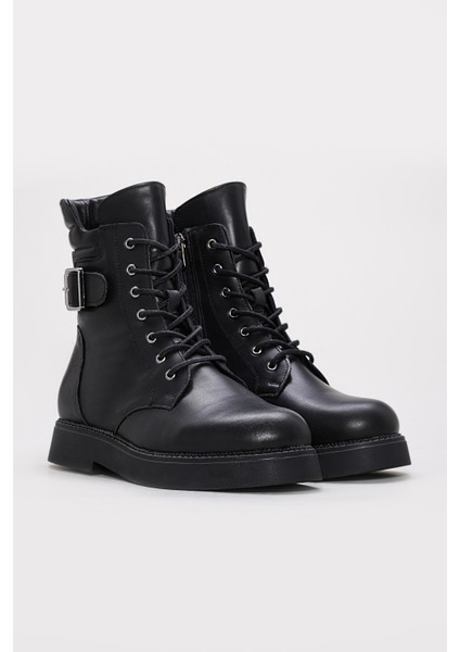 Hakiki Deri Kürklü Kadın Klasik Bot 657KZA2506 fırsatları