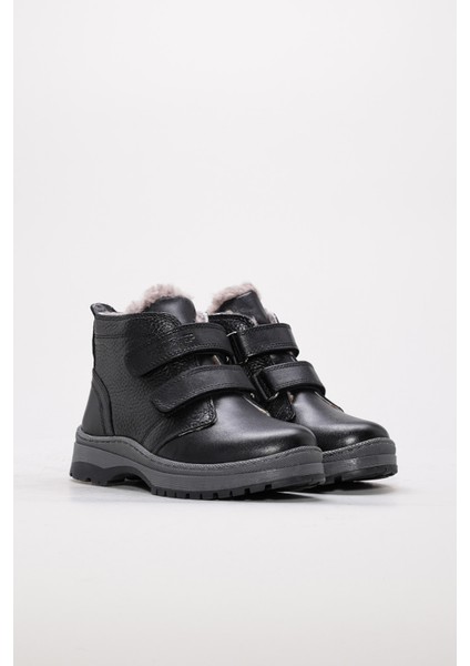 Hakiki Deri Kürklü Unisex Çocuk Klasik Bot 006KXA6002 fırsatları