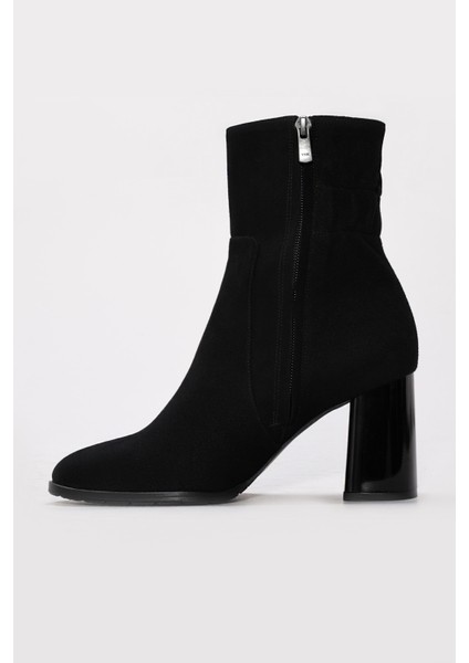 Hakiki Deri Kadın Klasik Bot 264SZA687 fiyatları