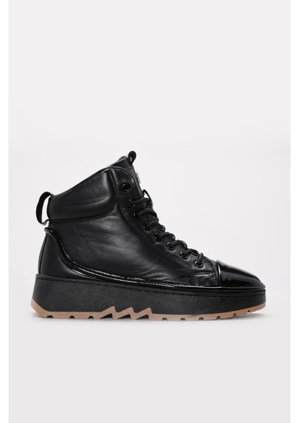 Hakiki Deri Kadın Klasik Bot 409SZA3233