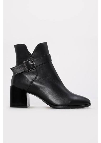 Hakiki Deri Kadın Klasik Bot 264SZA669