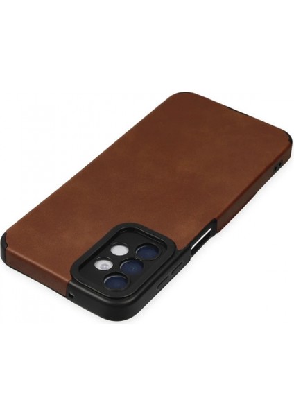 Samsung Galaxy A04S Kılıf Loop Deri Silikon - Kahverengi fırsatları