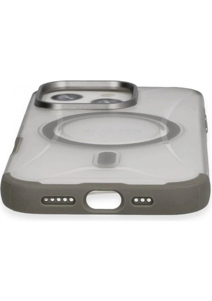 iPhone 16 Pro Max Hilton Magsafe Kapak - Titan Gri fırsatları
