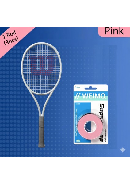Super Grap Tenis Raketi Overgrip 3'lü