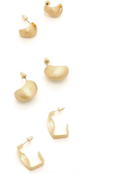 Daılyearıngmat 5fx Sarı Kadın Küpe