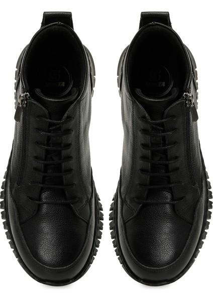 105331.Z5PR Siyah Kadın Düz Bot