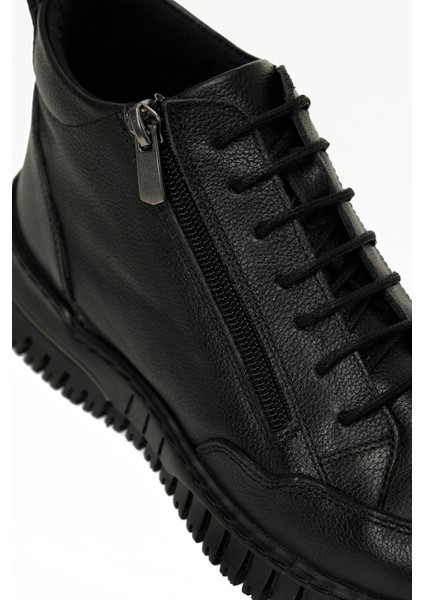 105331.Z5PR Siyah Kadın Düz Bot