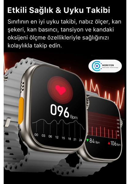 Akıllı Saat Spor ve Sağlık Sensörlü Ios Android Uyumlu Siyah indirimleri