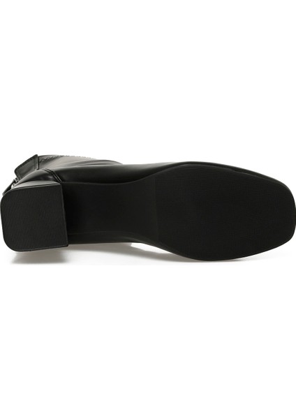 24K-643 5pr Siyah Kadın Topuklu Bot
