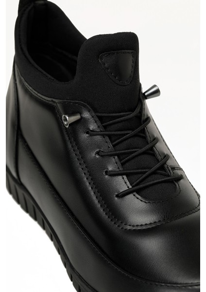 167074.Z5PR Siyah Kadın Dolgu Topuk Bot