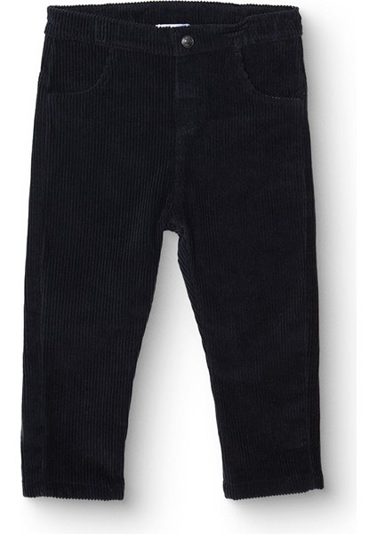 Erkek Bebek Kadife Pantolon Fitilli Kadife Dokuma Reçme Paça