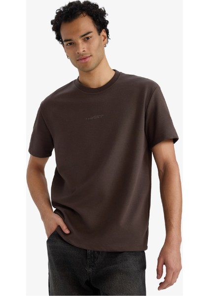 Regular Fit Bisiklet Yaka Baskılı Kısa Kollu Tişört F8590AX25AU modelleri