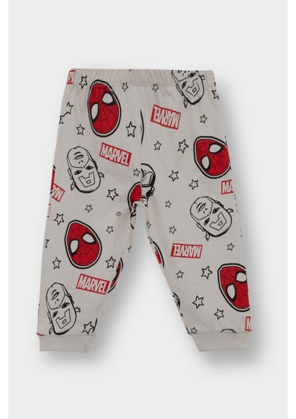 Erkek Bebek Marvel Comics Pijama Takımı Penye Uzun Kollu Üst Uzun Alt F4579A525WN fiyatları