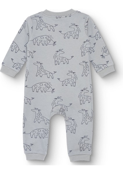 Erkek Bebek Patiksiz Tulum Interlok Bisiklet Yaka Uzun Kol Ribanalı Paça fiyatları