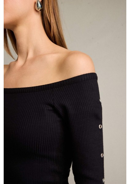 Omzu Açık Uzun Kollu Bluz G5050AX25WN indirimleri