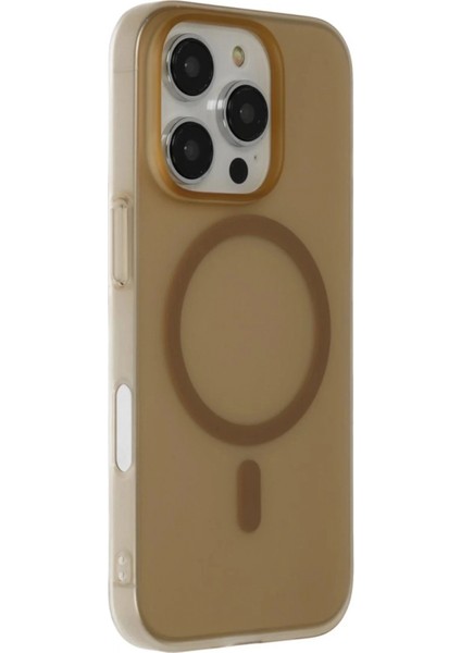 iPhone 16 Pro Max Tuna Pc Slim Magsafe Kapak - Çöl Titanyum