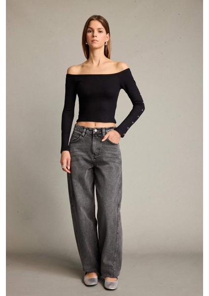 Omzu Açık Uzun Kollu Bluz G5050AX25WN fiyatları