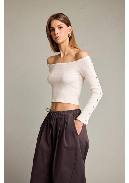 Omzu Açık Uzun Kollu Bluz G5050AX25WN fırsatları