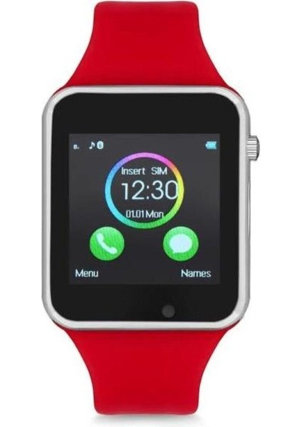 Beyaz Renkli Çok Fonksiyonlu Akıllı Saat, Sim ve Sd Kart Destekli, Kameralı modelleri