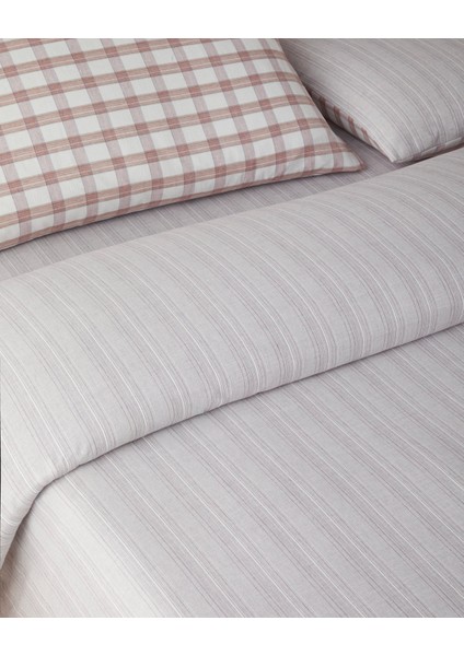 Crispcheck Ipliği Boyalı Tek Kişilik Nevresim Takımı 160X220 cm Turuncu modelleri