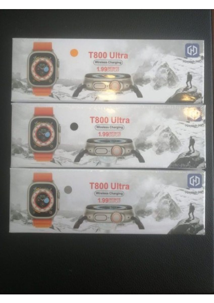 Gümüş Kasa 45MM Akıllı Saat, 1,99 Inç, Iki Kordon Seçeneği ile Şık ve Fonksiyonel fırsatları