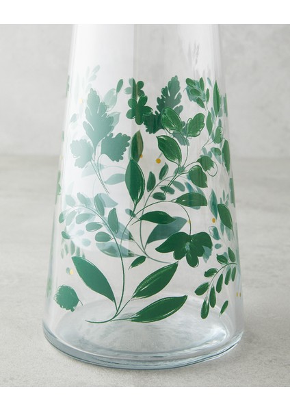 Leafscape Cam 3 Parça Su Takımı 1150 ml + 380 ml Yeşil modelleri