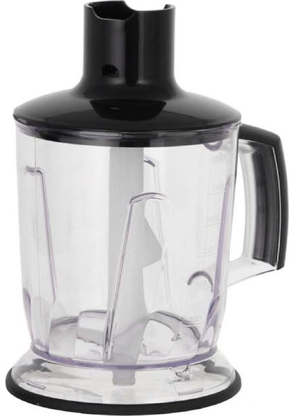 El Blender Seti 1250ML Hazne Siyah Mq 7 Serisi, Pratik ve Şık Tasarım