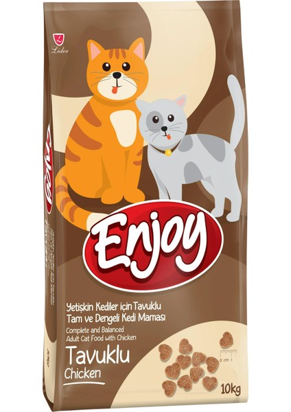 Tavuklu Yetişkin Kedi Maması 10 Kg