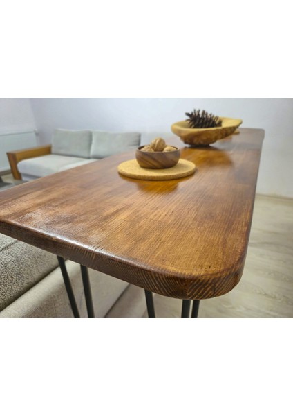 %100 Masif Ahşap Bar Masası | Mutfak Adası, Kahve Köşesi, Yemek Masası, Oturma Odası Bistro Alanı modelleri