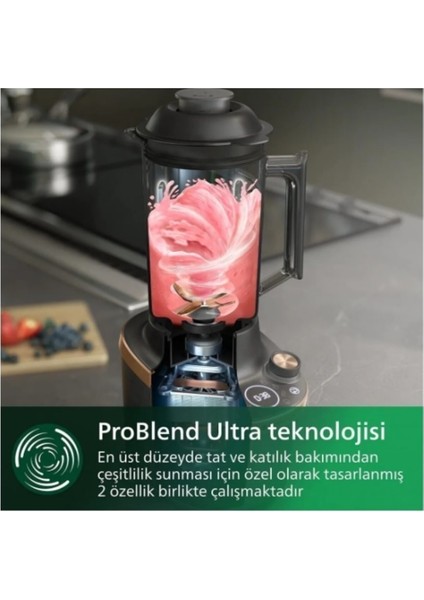 Hızlı Meyve Sıkma Blender, Problend Ultra Teknolojisi, Siyah indirimleri