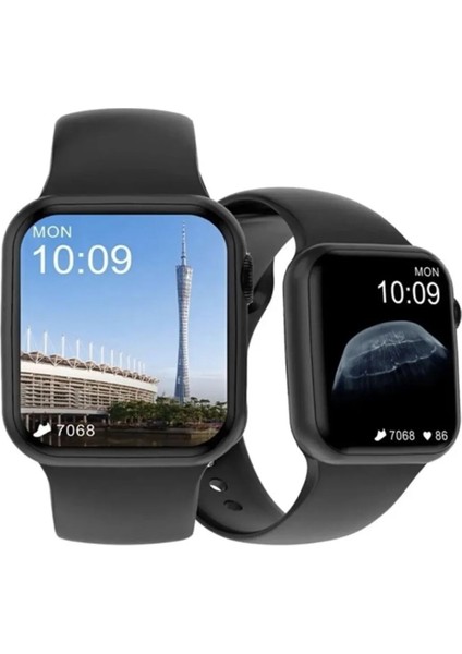 Beyaz Akıllı Saat 2023, Nfc, Gps, Bluetooth, Siri, Çağrı, Android Uyumlu fiyatları
