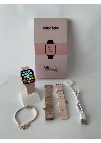 Pembe 3 Kordonlu Bileklik Seti, Hediye, Ios ve Android Uyumu fırsatları