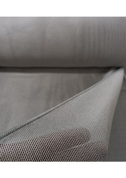 Kalın Dokulu Zırh Tül Perde - Koyu Bej - Pileli Dikim 1x2,5 Pile - ZRH411