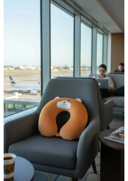 Shiba Inu Serisi Memory Boyun Yastığı