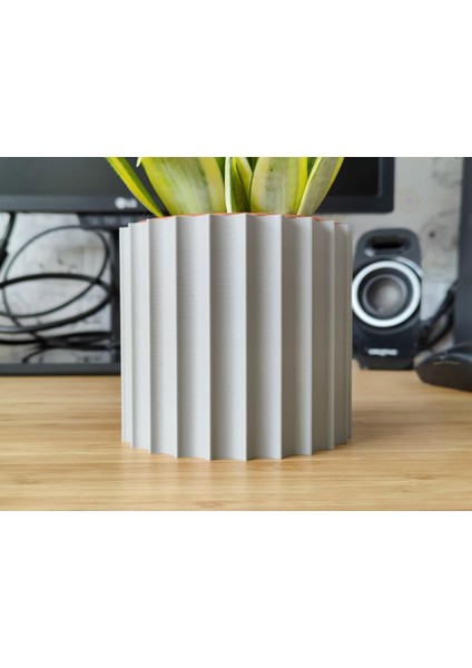 Yeni Ev Bitkileri Için Sütun Pot ve Ekici - Vazo Modu (Sadece Plastik Aparattır!!!)