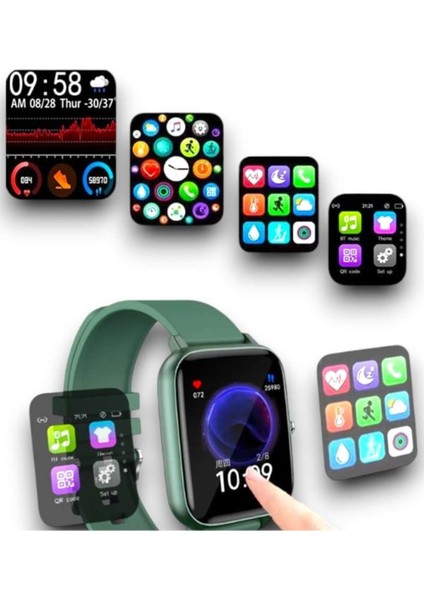 Renkli ve Şık Küçük Akıllı Saat, Günlük Kullanım Için Ideal Hediye Seçeneği modelleri