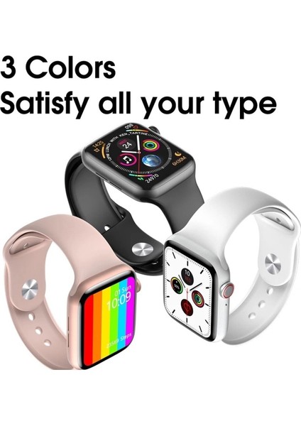 Akıllı Saat Watch Plus 20225 Türkçe Menü, Uyumlu, Samsung, Iphone, Android, Ios