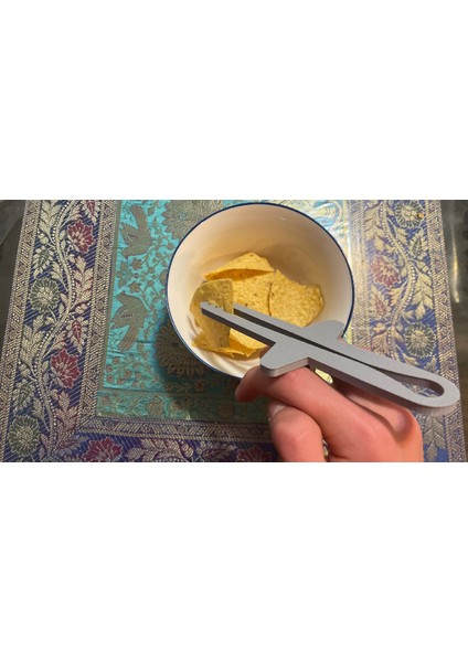 Yeni Giyilebilir Yemek Çubukları P (Sadece Plastik Aparattır!!!)