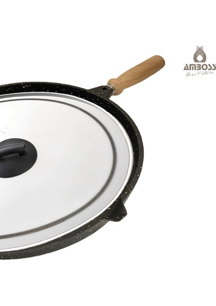 Vento Döküm 36 cm Kapaklı Balık Tavası fırsatları