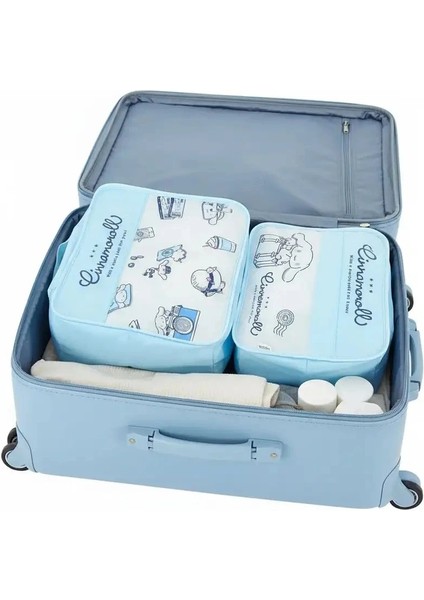 Sanrio Lisanslı Seyahat Çantası (2 Adet) - Cinnamoroll