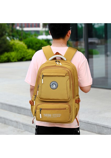 Ortaokul Öğrencileri, Ilkokul Öğrencileri, Ikinci Ila Altıncı ve Dokuzuncu Sınıf Erkekler Için Yeni Arabalı Okul Çantası, Çok Katmanlı Büyük Kapasiteli Su Geçirmez (Yurt Dışından) modelleri