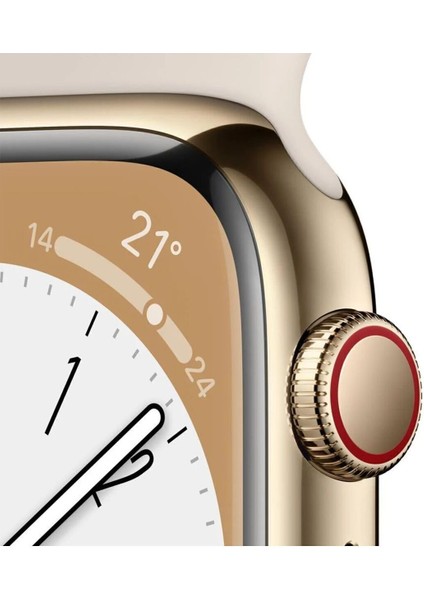 Pembe Mini Kadın Akıllı Saat, Spor Modu, Arama, Konuşma, Siri, 41 mm modelleri