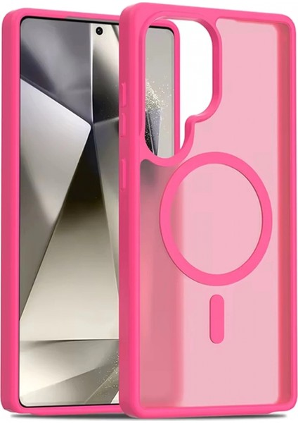 Samsung Galaxy S25 Ultra Jota Magsafe Kapak - Rose modelleri