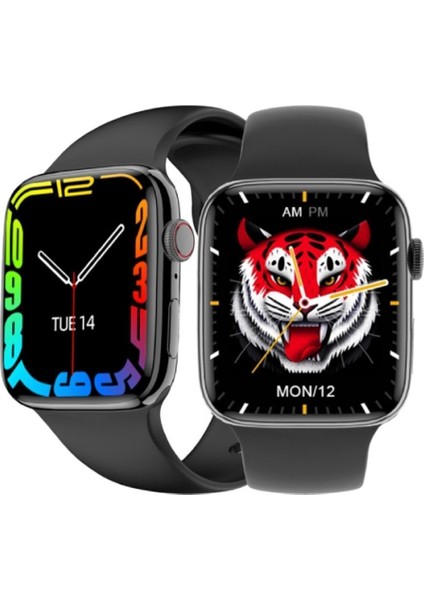 Siyah Akıllı Saat, Şık ve Fonksiyonel Tasarım, Günlük Kullanım Için Mükemmel Seçenek