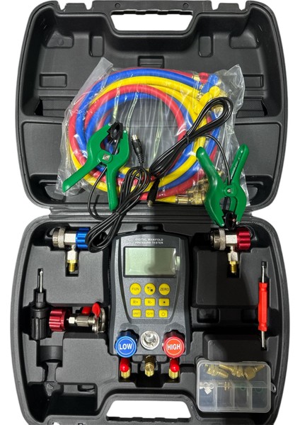 Dijital Manifold Dijital Gaz Saati Seti