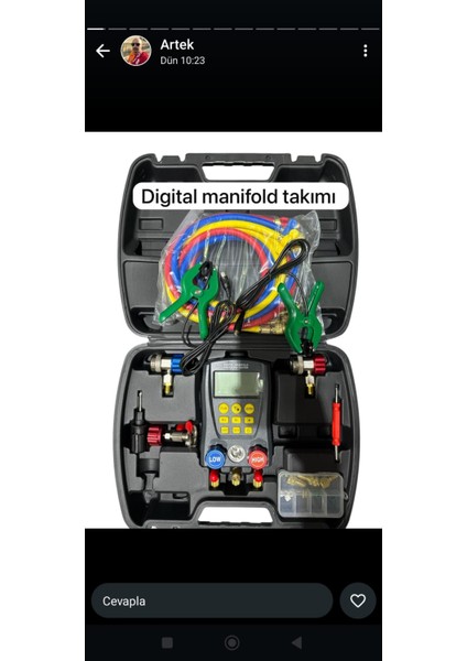 Dijital Manifold Dijital Gaz Saati Seti fiyatları